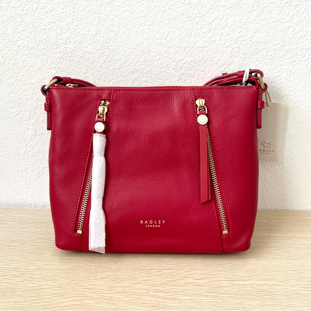 NWT Radley London Fountain Road Leather Crossbody